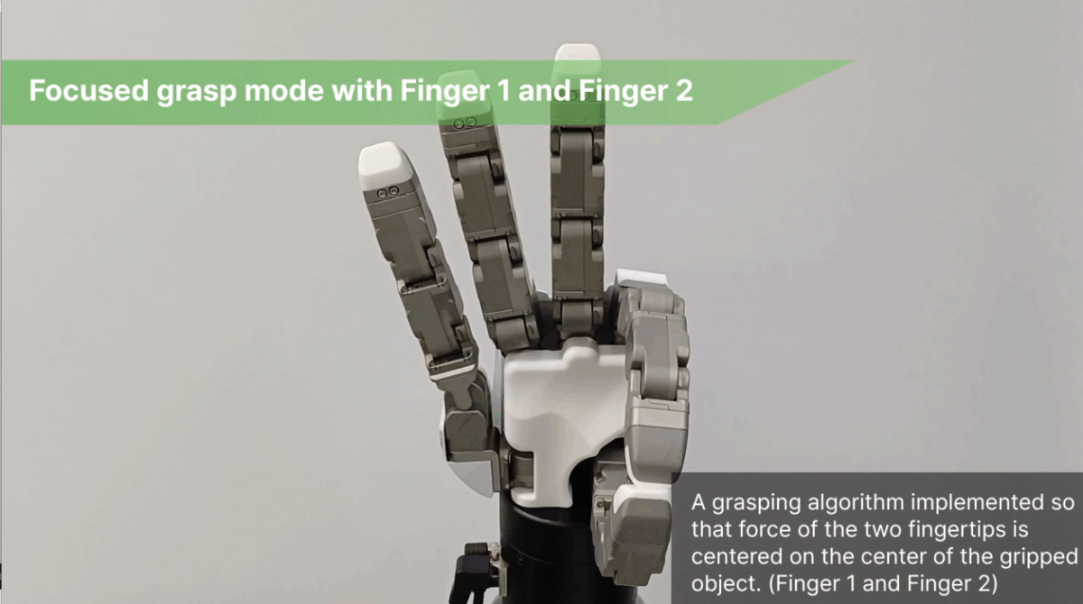 Grasping Algorithm Video (DG-5F)