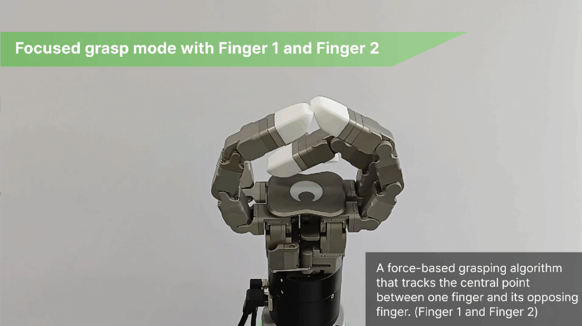 Grasping Algorithm Video (DG-4F)