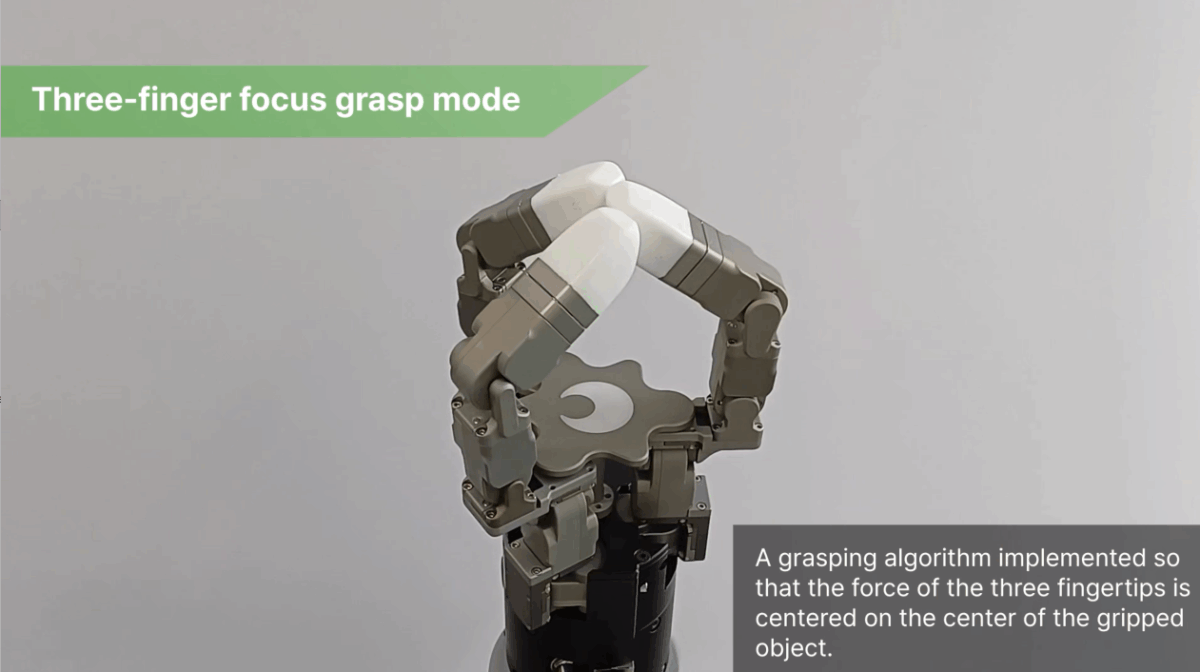 Grasping Algorithm Video (DG-3F-M)