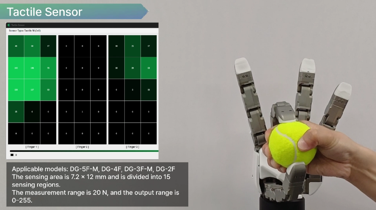 Fingertip Sensor (Tactile Sensor) Guide Video
